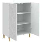 Sideboard White 66 x 34.5 x 90 cm Engineered Wood - Top-Down View