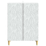 Sideboard White 66 x 34.5 x 90 cm Engineered Wood