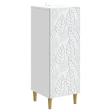 Sideboard White 33 x 34.5 x 90 cm Engineered Wood