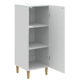 Sideboard White 33 x 34.5 x 90 cm Engineered Wood - Top-Down View
