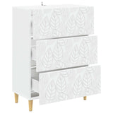 Drawer Cabinet White 66 x 34.5 x 90 cm Engineered Wood - Top-Down View