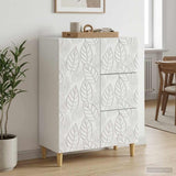 Sideboard White 66 x 34.5 x 90 cm Engineered Wood