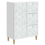 Sideboard White 66 x 34.5 x 90 cm Engineered Wood