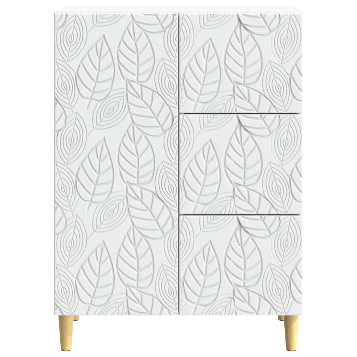 Sideboard White 66 x 34.5 x 90 cm Engineered Wood