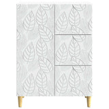 Sideboard White 66 x 34.5 x 90 cm Engineered Wood