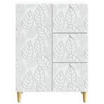 Sideboard White 66 x 34.5 x 90 cm Engineered Wood