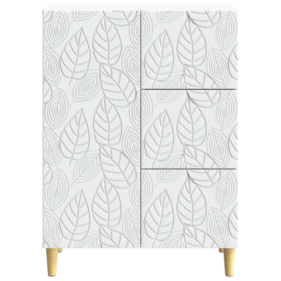 Sideboard White 66 x 34.5 x 90 cm Engineered Wood