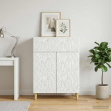 Sideboard White 66 x 34.5 x 90 cm Engineered Wood