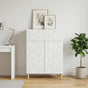 Sideboard White 66 x 34.5 x 90 cm Engineered Wood