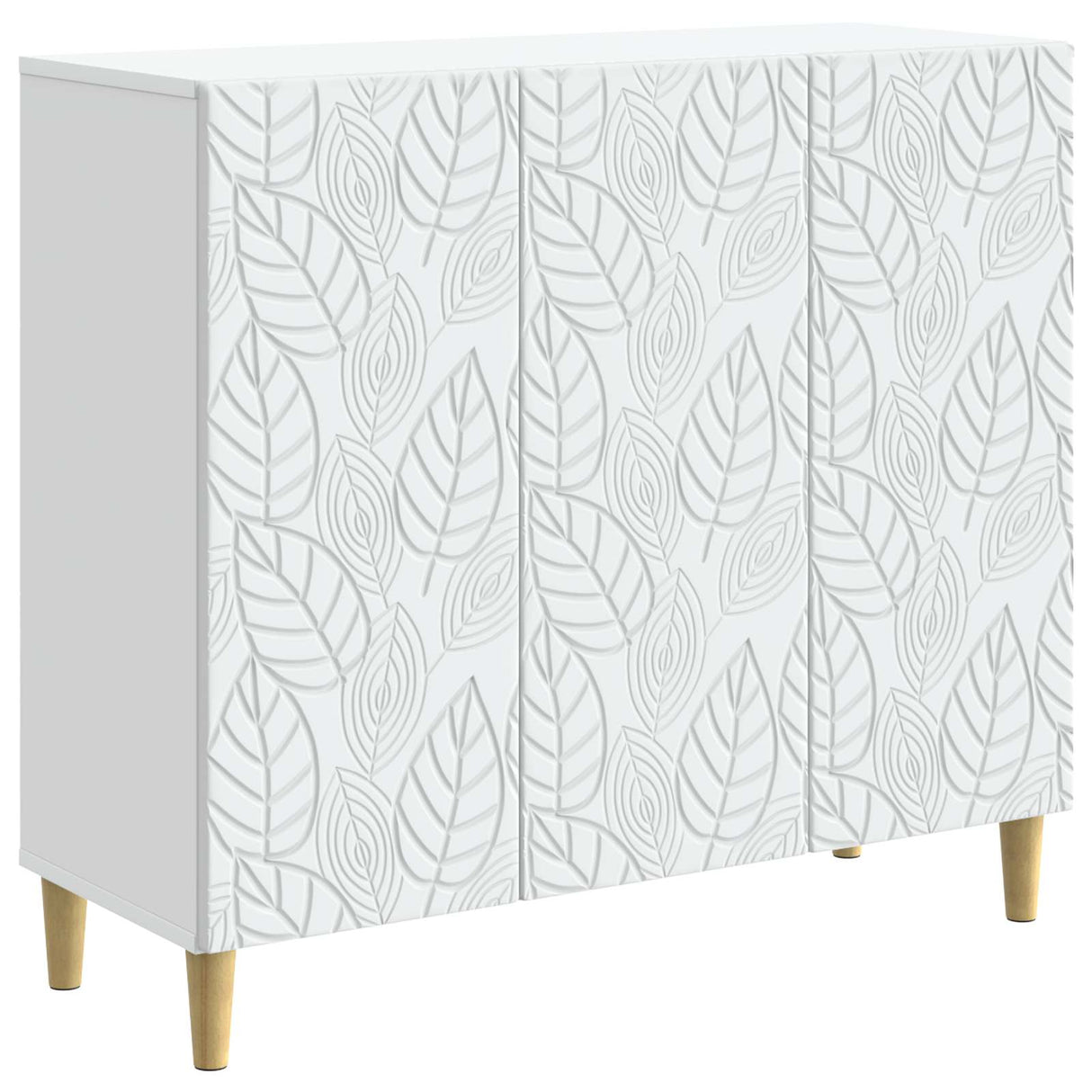 Sideboard White 89 x 34.5 x 80 cm Engineered Wood