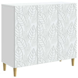 Sideboard White 89 x 34.5 x 80 cm Engineered Wood