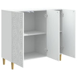 Sideboard White 89 x 34.5 x 80 cm Engineered Wood - Top-Down View