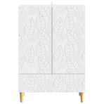 Sideboard White 66 x 34.5 x 95 cm Engineered Wood