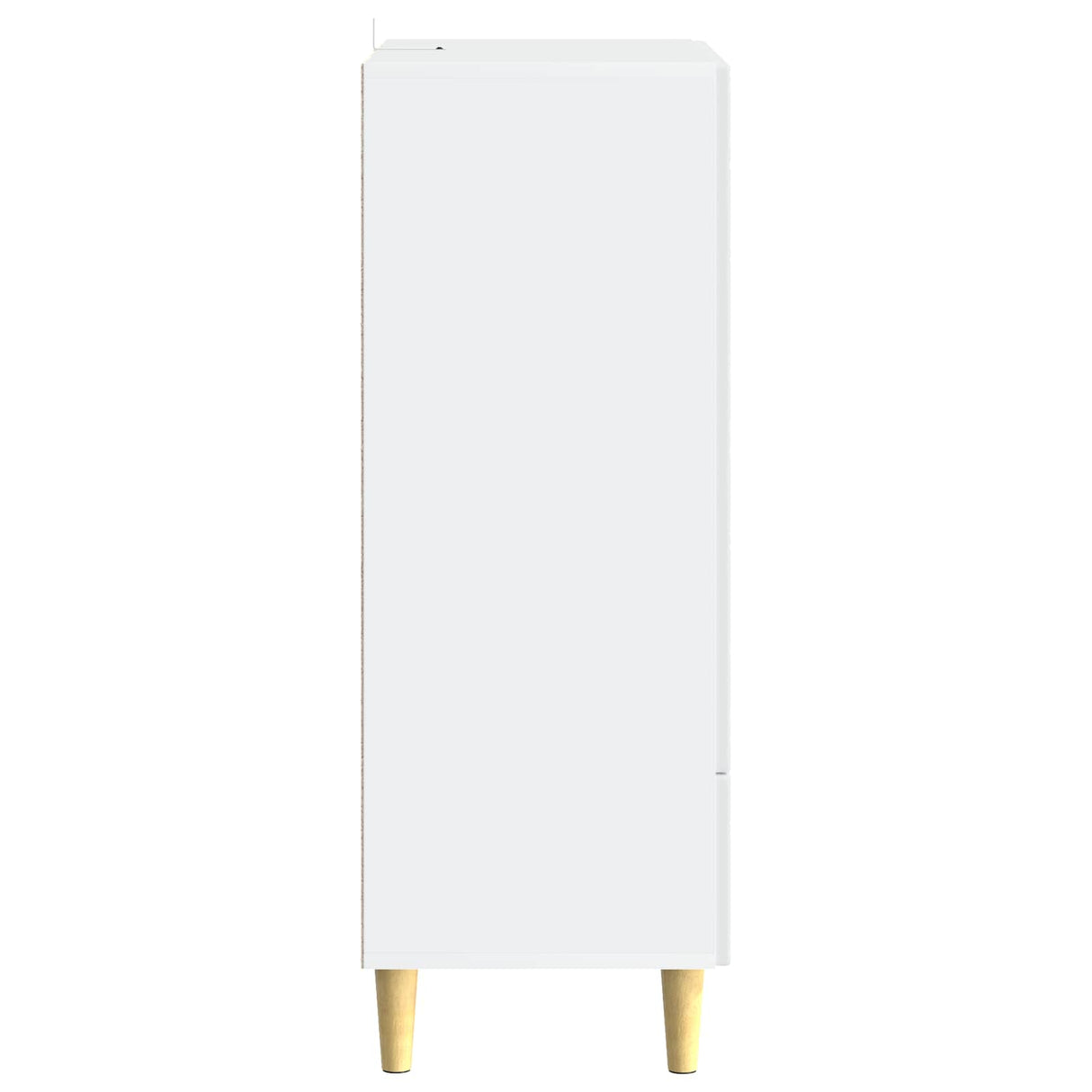 Sideboard White 66 x 34.5 x 95 cm Engineered Wood