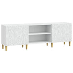 TV Cabinet 150 x 31 x 50 cm White Engineered Wood