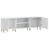 TV Cabinet 150 x 31 x 50 cm White Engineered Wood