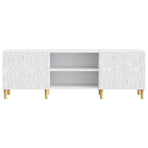 TV Cabinet 150 x 31 x 50 cm White Engineered Wood