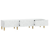 TV Cabinet 147 x 34.5 x 30 cm White Engineered Wood