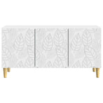 TV Cabinet 99 x 34.5 x 50 cm White Engineered Wood