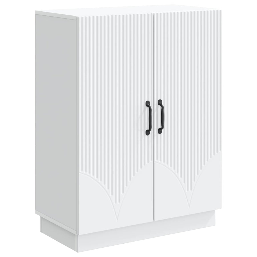 Sideboard White 66 x 34.5 x 87 cm Engineered Wood