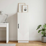 Sideboard White 33 x 34.5 x 87 cm Engineered Wood