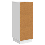 Sideboard White 33 x 34.5 x 87 cm Engineered Wood - Low Angle
