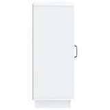 Sideboard White 33 x 34.5 x 87 cm Engineered Wood