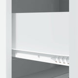 Drawer Cabinet White 66 x 34.5 x 87 cm Engineered Wood