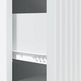 Drawer Cabinet White 33 x 34.5 x 87 cm Engineered Wood