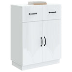 Sideboard White 66 x 34.5 x 87 cm Engineered Wood