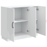 Sideboard White 89 x 34.5 x 77 cm Engineered Wood