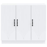 Sideboard White 89 x 34.5 x 77 cm Engineered Wood