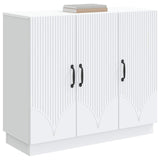 Sideboard White 89 x 34.5 x 77 cm Engineered Wood
