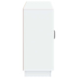 Sideboard White 89 x 34.5 x 77 cm Engineered Wood