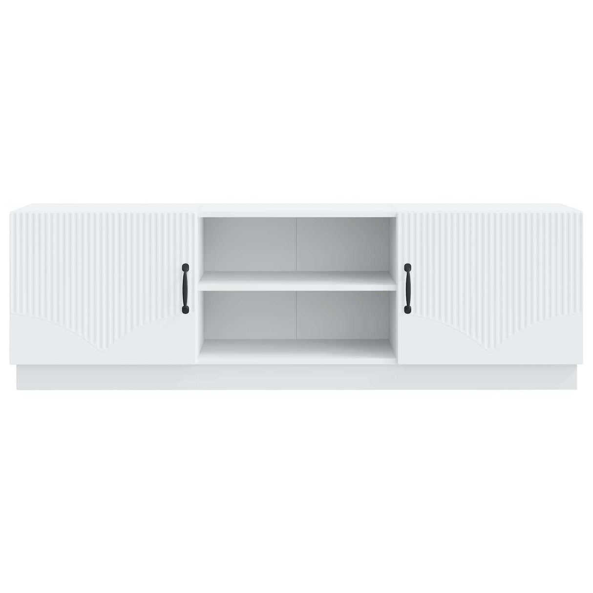 TV Cabinet White 150 x 31 x 47 cm Engineered Wood