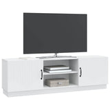 TV Cabinet White 150 x 31 x 47 cm Engineered Wood - Side View