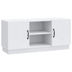TV Cabinet White 102 x 34.5 x 47 cm Engineered Wood