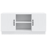 TV Cabinet White 102 x 34.5 x 47 cm Engineered Wood