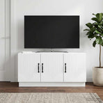 TV Cabinet White 99 x 34.5 x 47 cm Engineered Wood