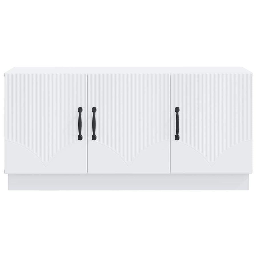 TV Cabinet White 99 x 34.5 x 47 cm Engineered Wood