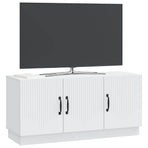 TV Cabinet White 99 x 34.5 x 47 cm Engineered Wood