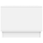 Coffee Table White 90 x 50 x 37 cm Engineered Wood