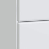 Bedside Cabinet White 43 x 34.5 x 47.5 cm Engineered Wood
