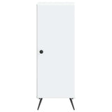 Sideboard White 33 x 34.5 x 90 cm Engineered Wood - Rear View