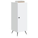 Sideboard White 33 x 34.5 x 90 cm Engineered Wood - Side View
