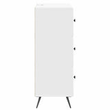 Drawer Cabinet White 66 x 34.5 x 90 cm Engineered Wood