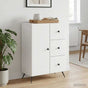 Sideboard White 66 x 34.5 x 90 cm Engineered Wood