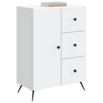 Sideboard White 66 x 34.5 x 90 cm Engineered Wood