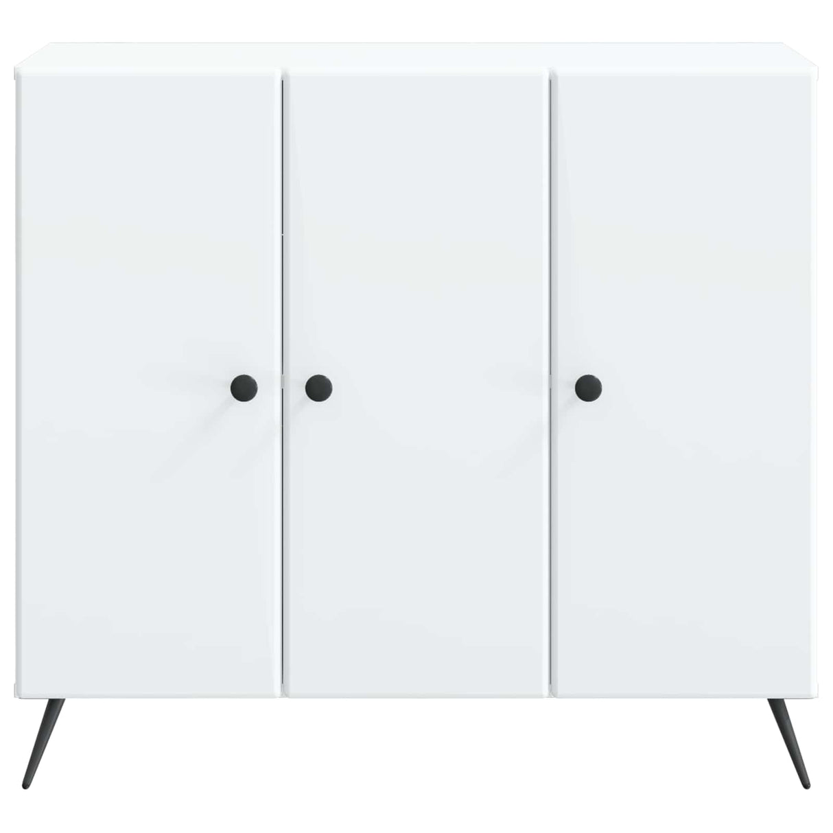 Sideboard White 89 x 34.5 x 80 cm Engineered Wood