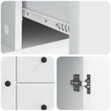 Sideboard with Drawer White 89 x 34.5 x 60 cm Engineered Wood